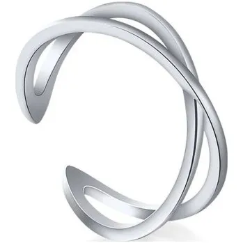 Prsten Dámský prstýnek D1512 stříbrná