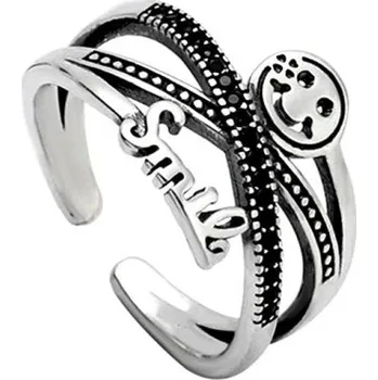 Prsten Dámský prstýnek se smajlíkem D2055