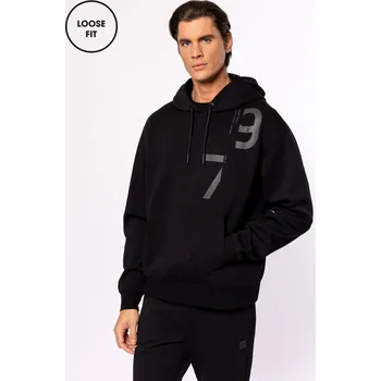 Pánská mikina SELVA black XL