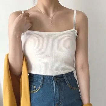 Dámské slim tílko B336 bílá