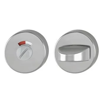 HOPPE ploché kulaté rozety WC o 53 mm, výška 9 mm, F9 ocel