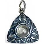 Drakkaria BOUDICCA, stříbrný přívěsek s křišťálem, Ag 925