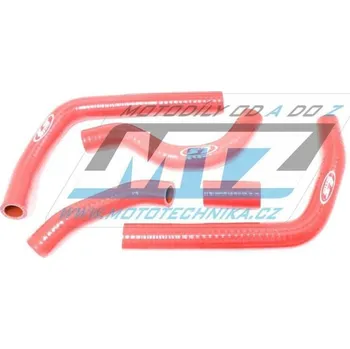Hadice chladiče DRC RADIATOR HOSE KIT - DRC D47-01-183 - Honda CR125 / 05-07 - červené (sada 5ks) DF4701183