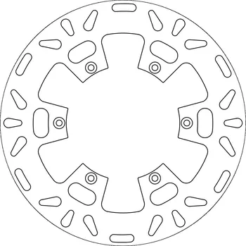 Brzda pro motocykl brzdový kotouč, NEWFREN HUSQVARNA CR 125 1993-1995