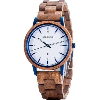 Hodinky Dámské dřevěné hodinky hnědá