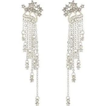 Náušnice Dámské visací náušnice G1433 stříbrná