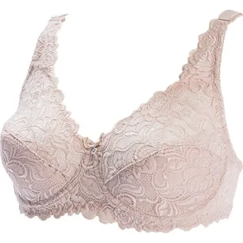 Podprsenka Dámská sexy krajková podprsenka J797 béžova 80E