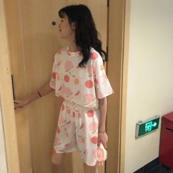 Dámské noční prádlo Dámské pyžamo P2948 bílá M