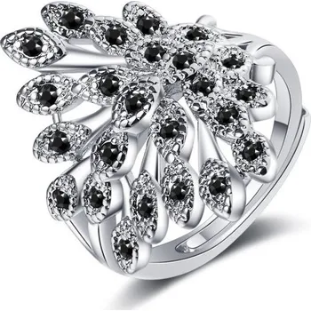 Prsten Dámský prstýnek D1475 černá