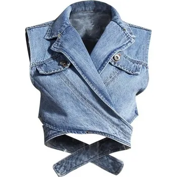 Dámský džínový top P1591 XXL