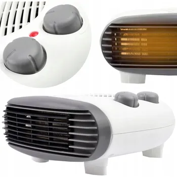 Přímotop Farelka silný elektrický ohřívač teplovzdušný ventilátor topení kamna 2000W