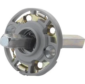 HOPPE montážní modul kulatý, čtyřhran 8/62 mm, ocel barvy hliník