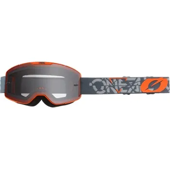 Motocyklové brýle O'neal Brýle Oneal B-20 Strain grey/orange
