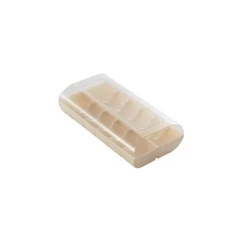 Krabička na MAKRONKY - 12 kusů / bílá