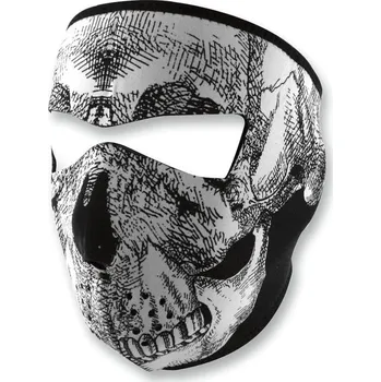 Kukla OBLIČEJOVÁ MASKA LEBKA OBLIČEJ WNFM002