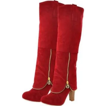 Dámské kozačky Dámské kozačky Antonia červená 39