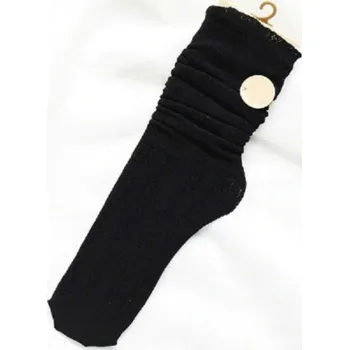 Dámské ponožky Dámské módní ponožky černá