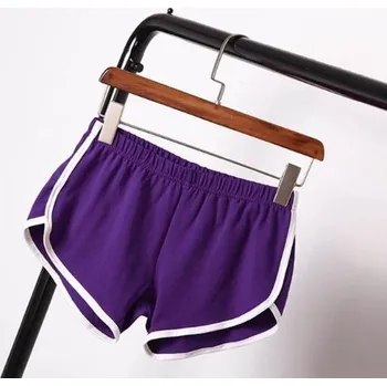 Dámské kraťasy Dámské stylové letní šortky J3016 fialová M