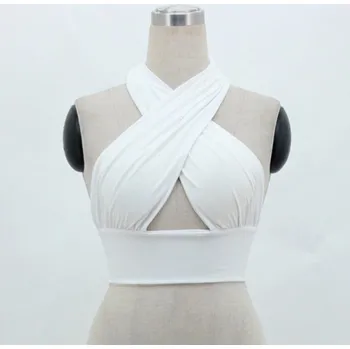 Dámský sexy top bílá M