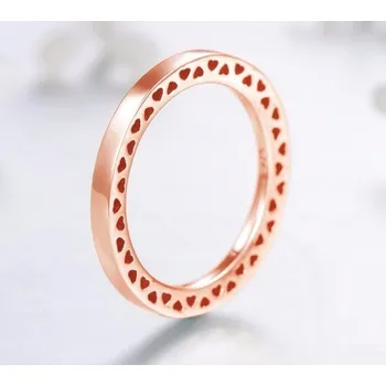 Šperk Dámský prstýnek D2357 starorůžová 6