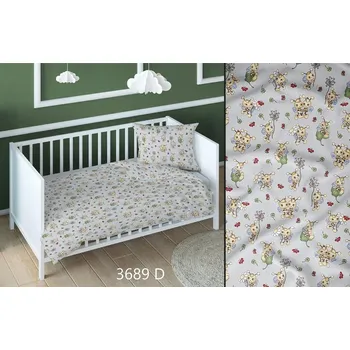 Povlečení Povlečení 140x200 cm včelky šedé žluté dětské se zipem