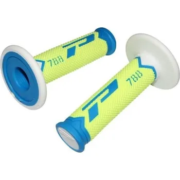 Chránič řídítek pro čtyřkolku GRIPY788 MODRÁ/FLO ŽLUTÁ/BÍLÁ PA078800AGFB