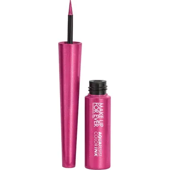 Oční linky Make Up For Ever Tekuté oční linky Aqua Resist Color Ink (Eyeliner) 2 ml 10 Pink Blaze + 2 měsíce na vrácení zboží