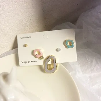 Náušnice Dámské náušnice 6 ks A3153 1