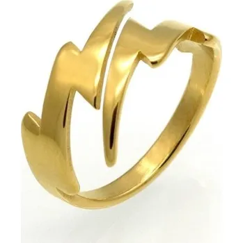 Prsten Dámský prstýnek blesk zlatá 8