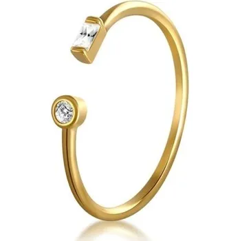 Prsten Dámský prstýnek D1603 zlatá