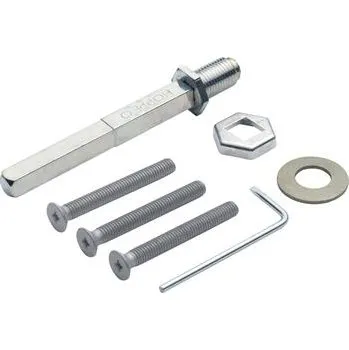 Dveřní kování HOPPE sada přísluš. rychločtyřhr. k bezp. sadě klika koule, tl.dv.62-67 mm