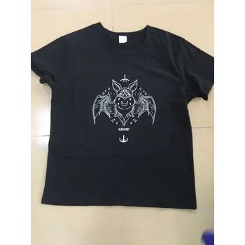 Dámské tričko Dámské černé tričko s netopýrem 3XL