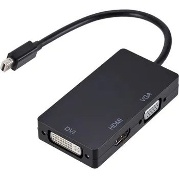 Video redukce Adaptér Mini DisplayPort na DVI-I / VGA / HDMI