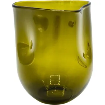 Výroba svíčky Zvlněná upcyklovaná sklenice na svíčku