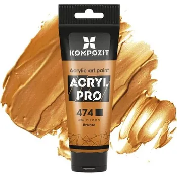 Vodová barva Metalická akrylová barva ACRYL PRO ART Composite 75 ml