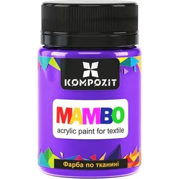 Výtvárné potřeby MAMBO metalická barva na textil a kůži