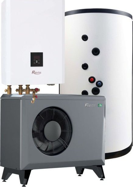 Regulus Tepelné čerpadlo vč. akumulační nádrže s výměníkem EA 622M HSK 650 BOX