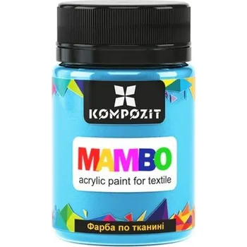 Výtvarná barva MAMBO Akrylová barva na textil a kůži 50 ml
