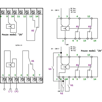 Relé Staré časové relé Siemens Elektropřístroj TX 320 ZN ZR DC 48V Varianta: Relé TX320 ZN 220V50Hz / 48Vss 10s