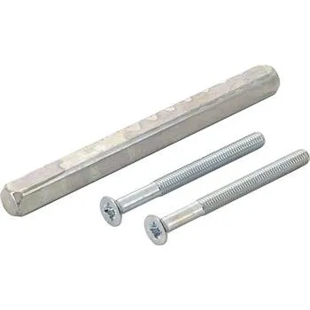 HOPPE upevňovací příslušenství pro HS portály klika/klika, tl.křídla 90-95mm (10 ks)