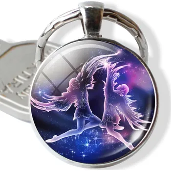 Klíčenka znamení zvěrokruhu - blíženci (Přívěšek na klíče znamení zvěrokruhu - blíženci)