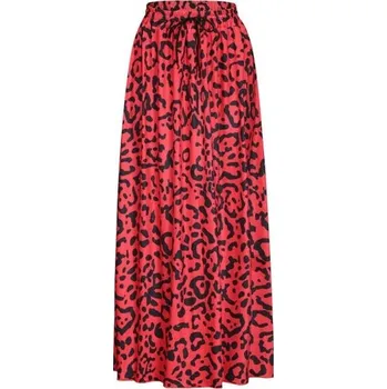 Dámská sukně Dámská dlouhá sukně s leopardím vzorem XXL 1
