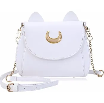Kabelka Dámská kabelka ve stylu kočky J1044 bílá