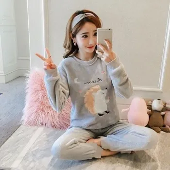 Dámské pyžamo Dámské pyžamo P2607 šedá L