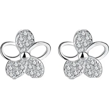 Náušnice Dámské peckové náušnice květiny G823