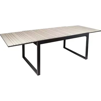 Zahradní stůl Zahradní rozkládací stůl EBBY antracit/šedý100×150-260