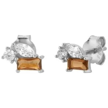 Náušnice Dámské náušnice H842 stříbrná 3