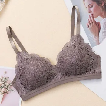 Podprsenka Dámská bralette podprsenka Fiona hnědá 75B