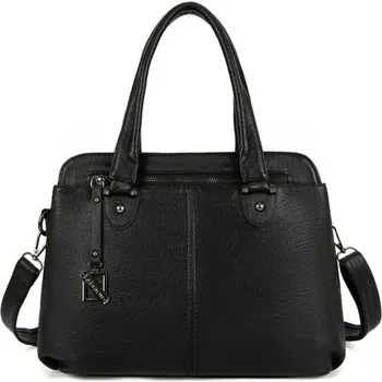 Kabelka Dámská kožená kabelka M1670 černá