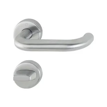 Dveřní kování HOPPE kování PARIS, objektové kl-kl, nerez, rozeta WC